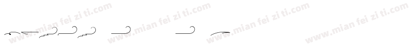 Plebeya Swash 4字体转换